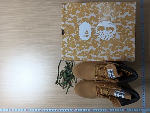 Bape timberland boots size - ,